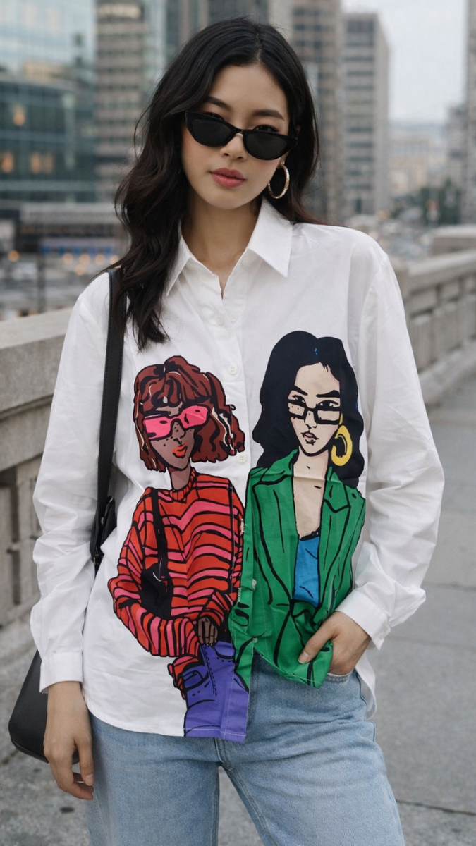 Printed Full Sleeve Shirt FC2380