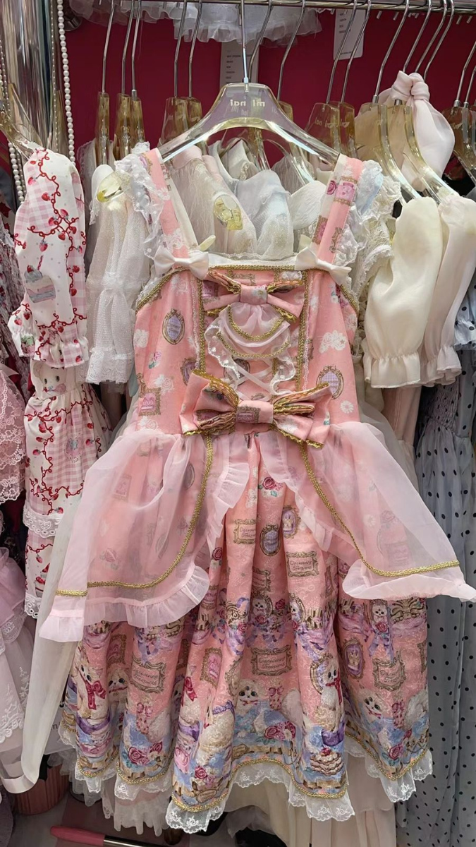 Printed Princess Dress With Bow Designed FC2531