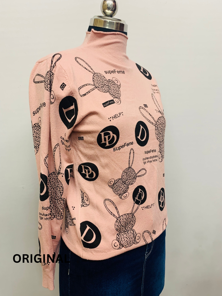 Printed Winter Top