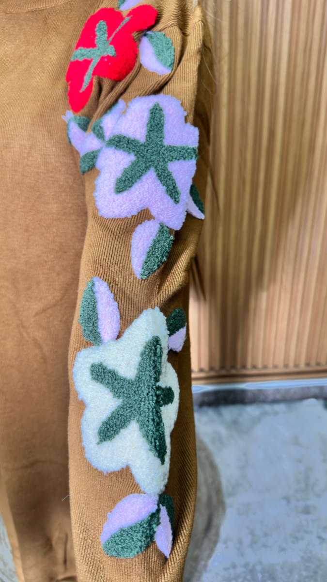 Stylish Sleeve Knitting Midi Dress FC2102