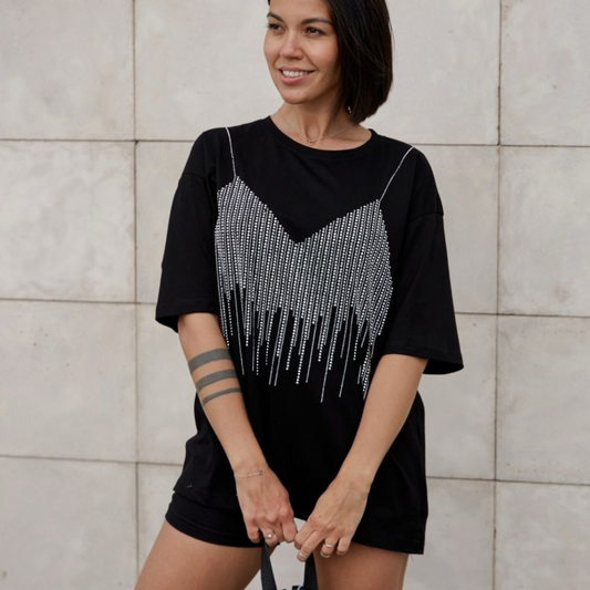  RHINESTONE TSHIRT