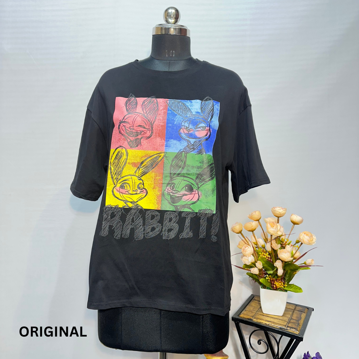 Rabbit Print T-Shirt