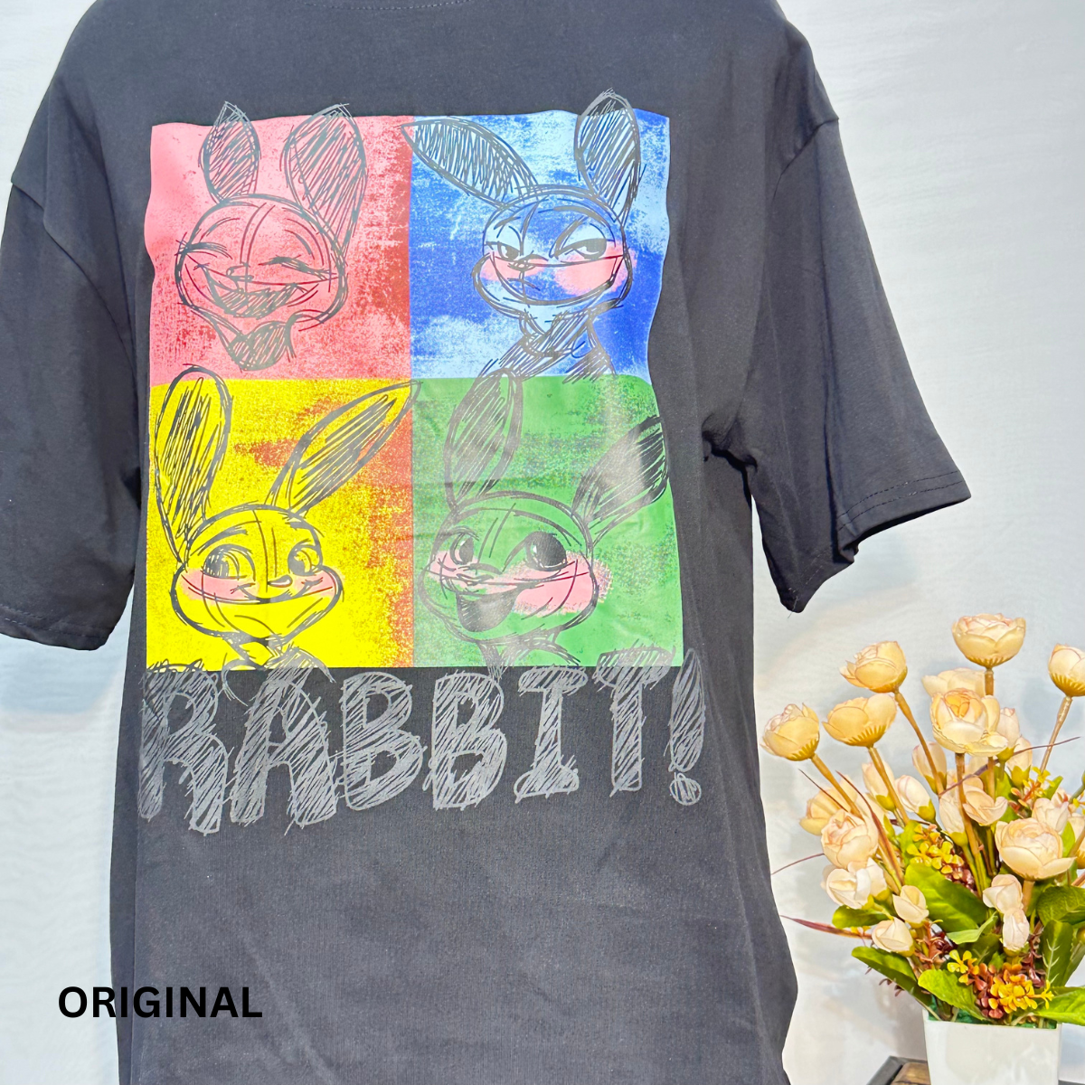 Rabbit Print T-Shirt