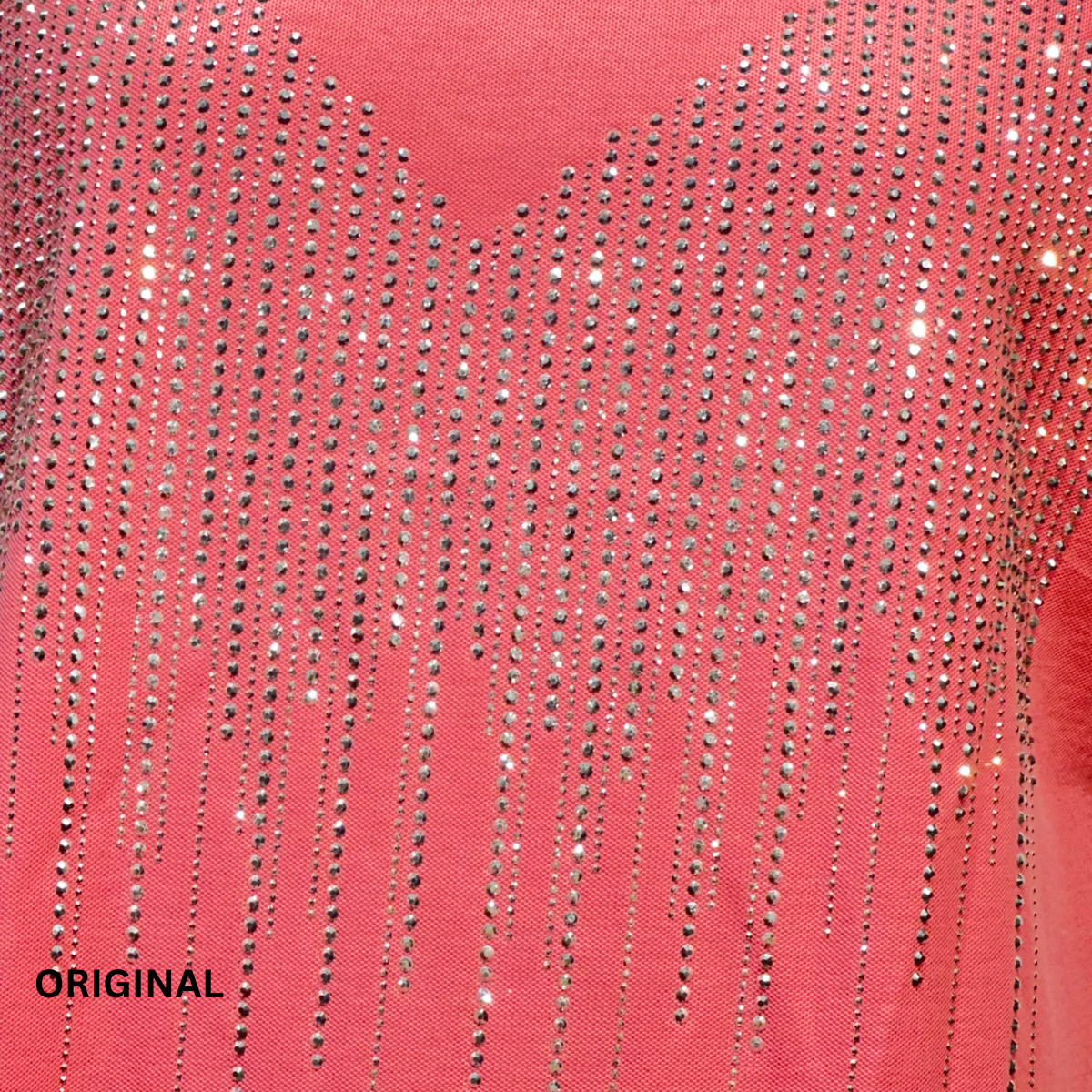 Rhinestone Design Dress