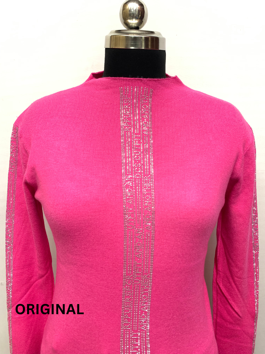 Rhinestone Design Top