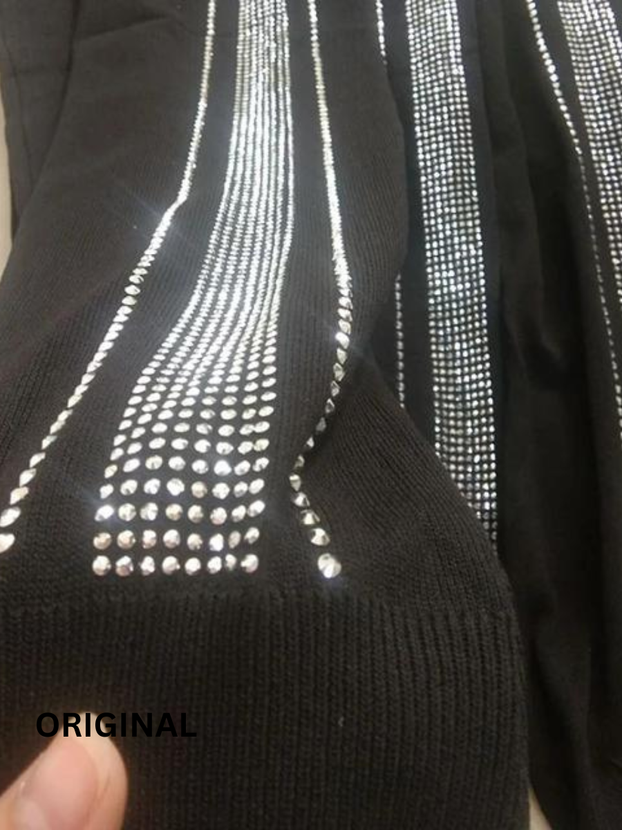 Rhinestone Designed Pant