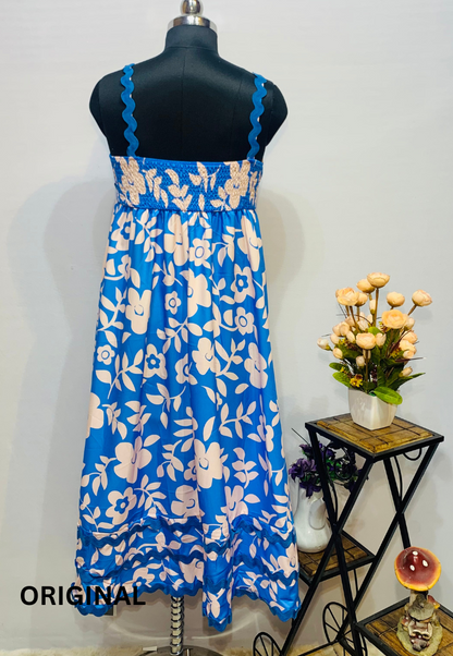 Rick Rack Floral Dress