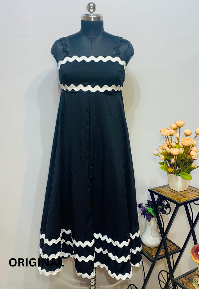 Rick Rack Plain Dress