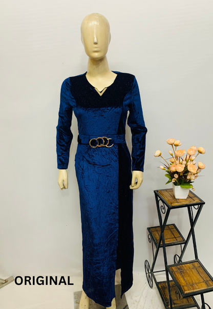 Royal Blue Beautiful Dress