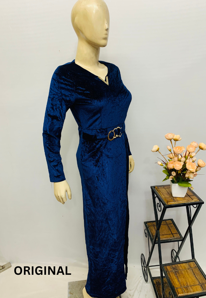 Royal Blue Beautiful Dress