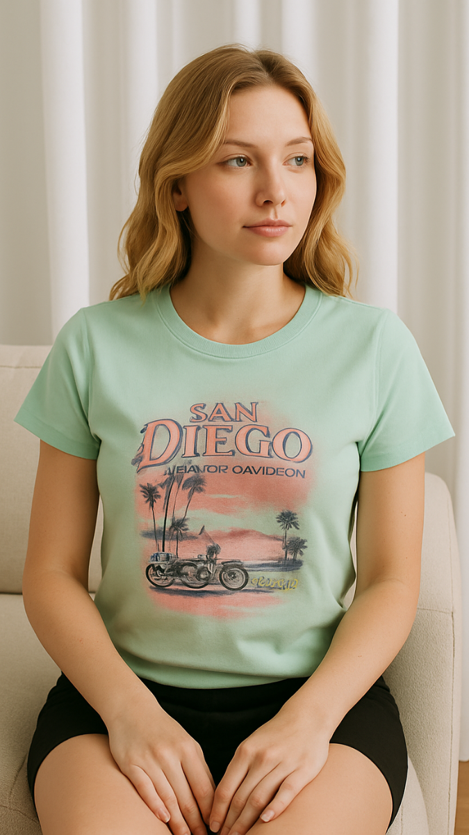 Scenery Print T-Shirt FC1066