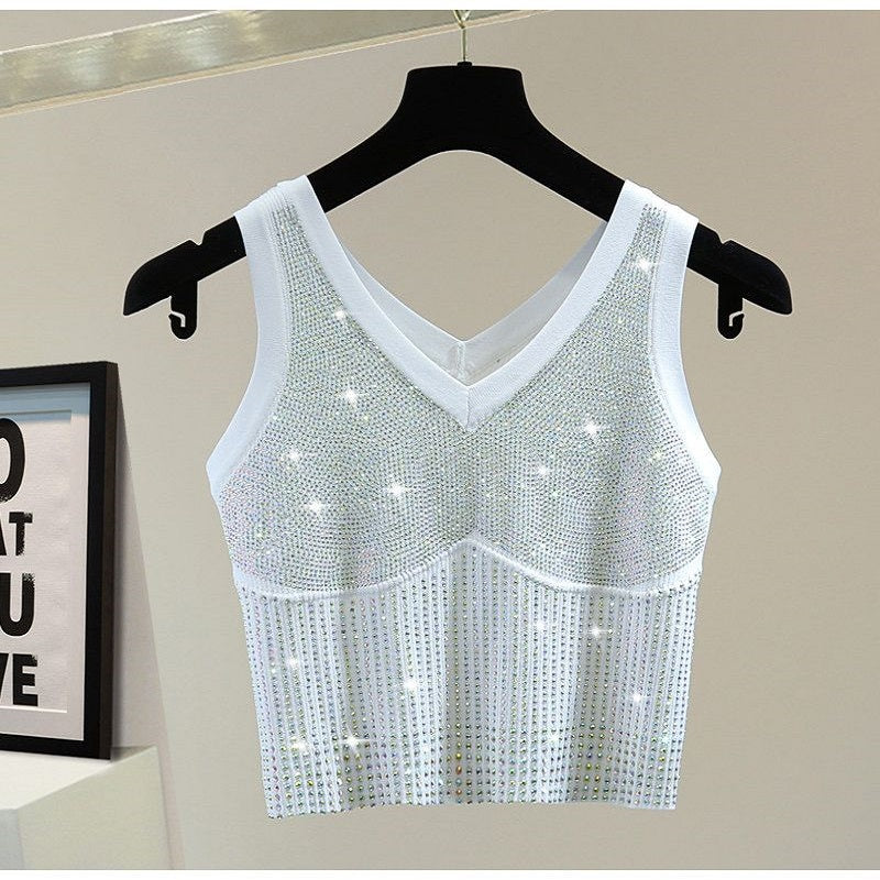 Fc Sequin Tank Tops