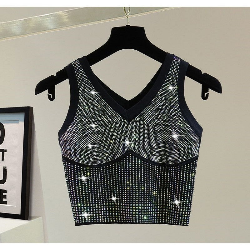 Fc Sequin Tank Tops