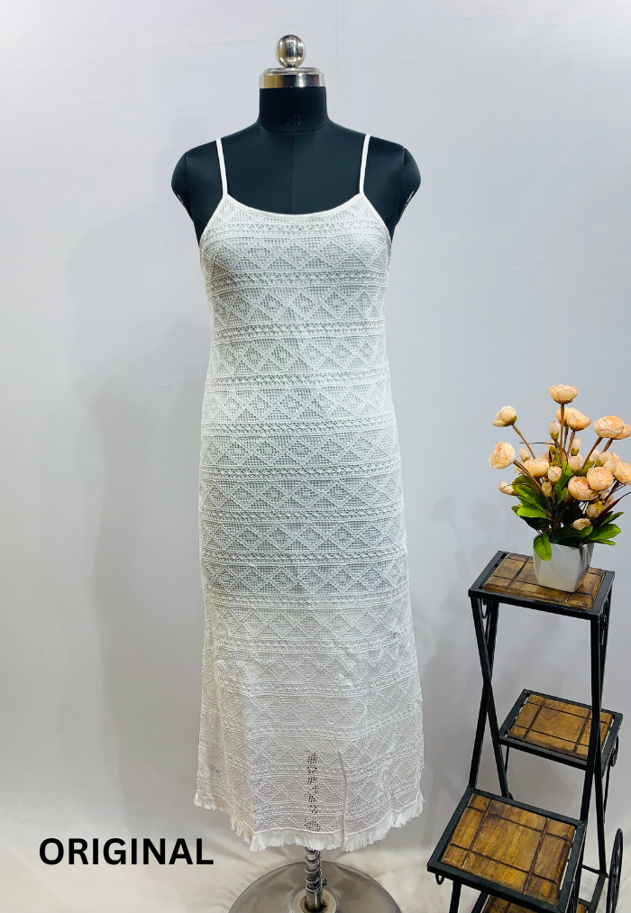 Sexy Crochet Bodycon Dress