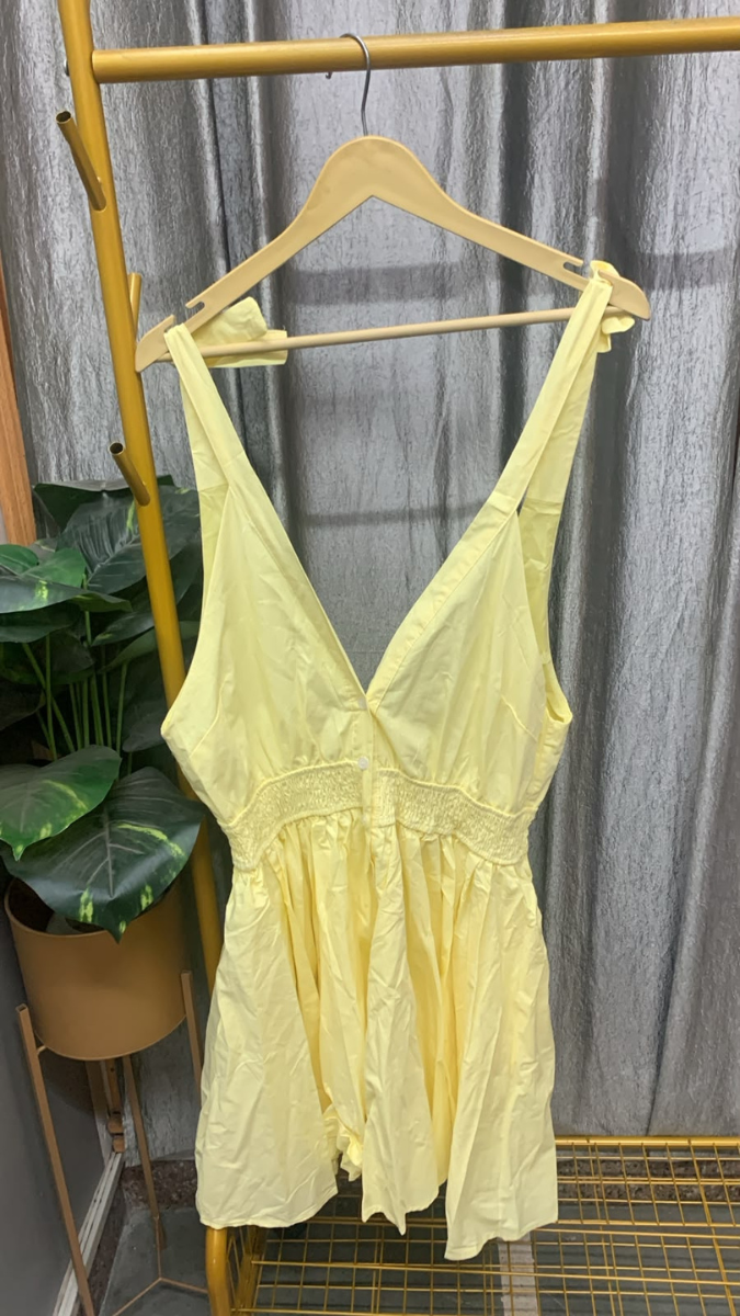 Sexy Deep V Neck Tie Sleeve Mini Dress FC2578