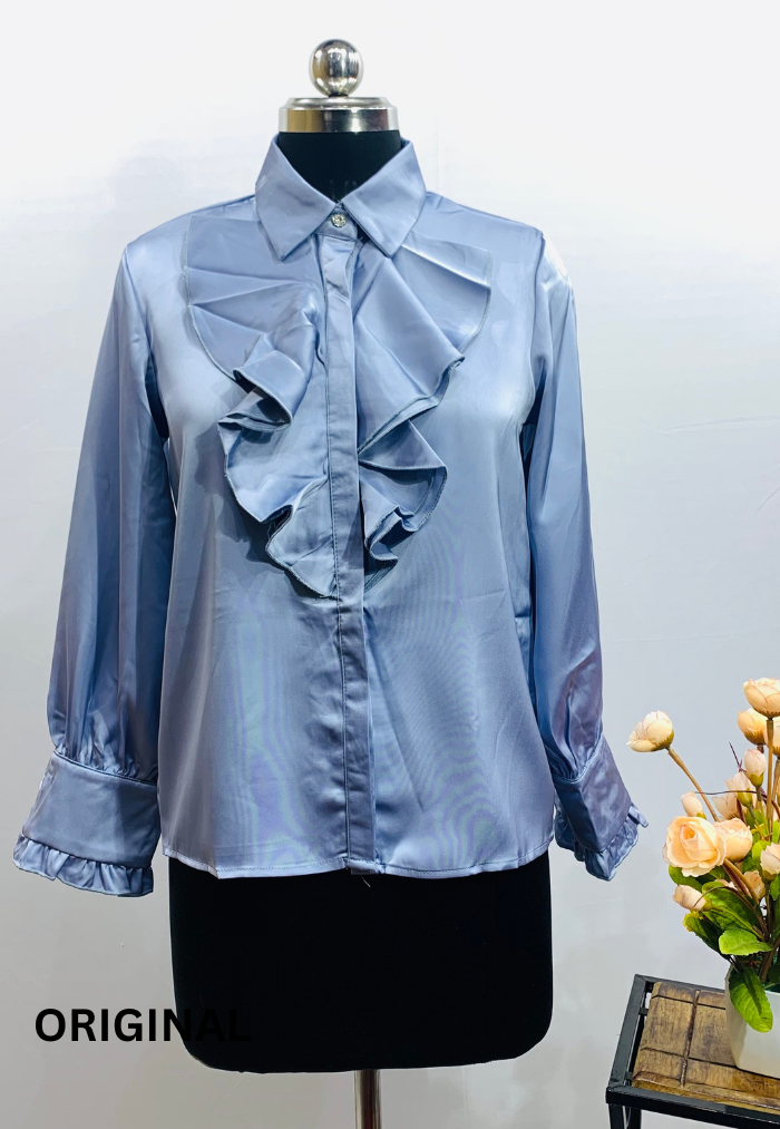 Shirt with Ruffle 