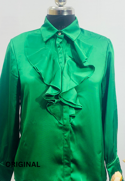 Shirt with Ruffle 