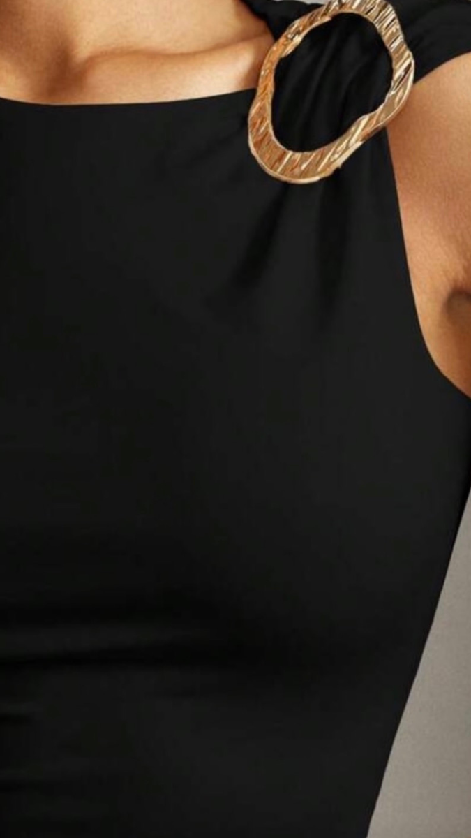 Side Buckle Sleeveless Crop Top FC2521