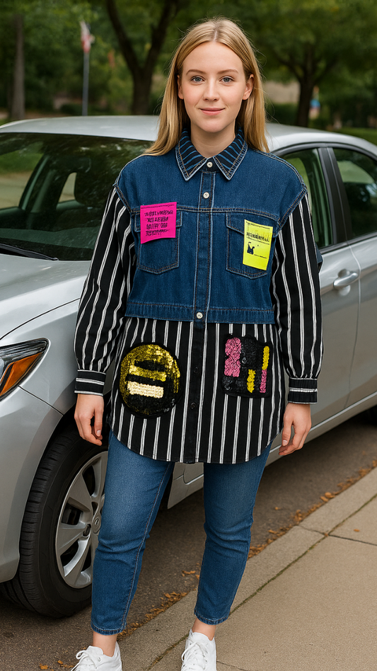 FC Smiley Denim Shirt