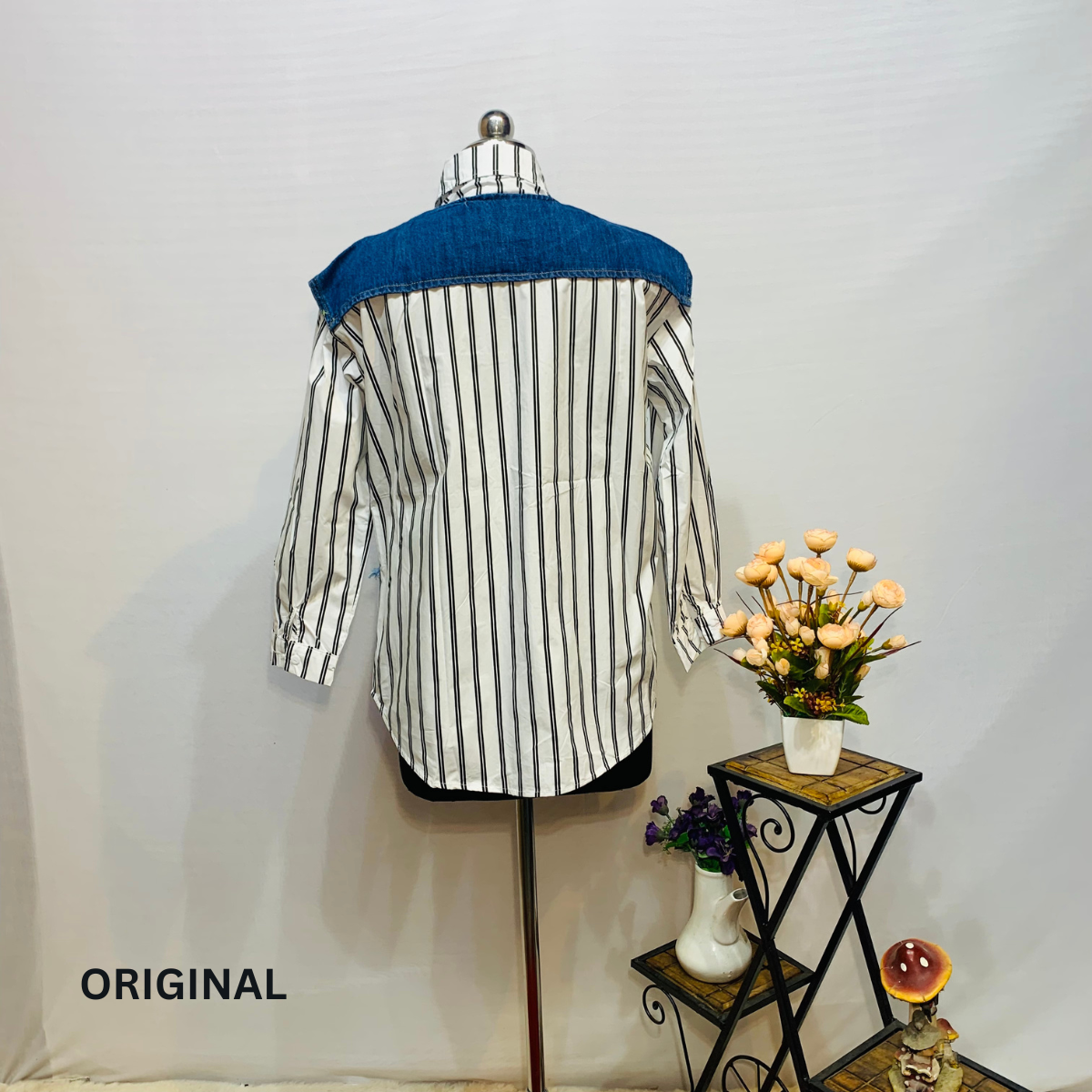 Stripe Denim Shirt