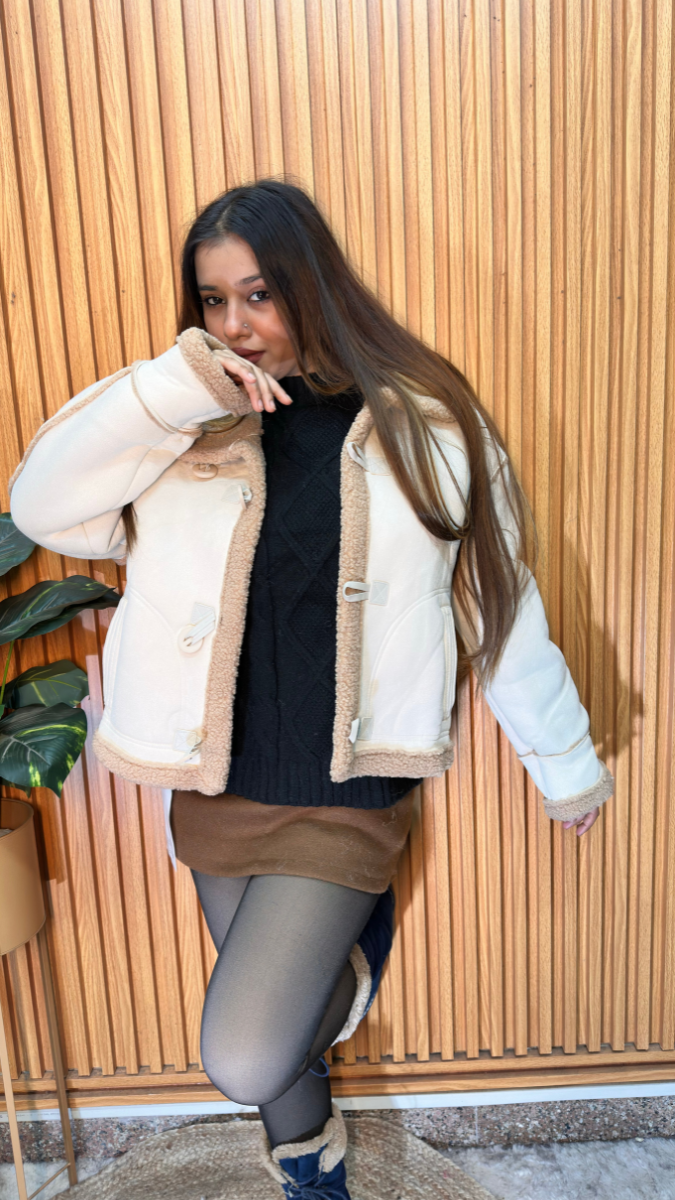 Stylish Dual Color Jacket FC2096