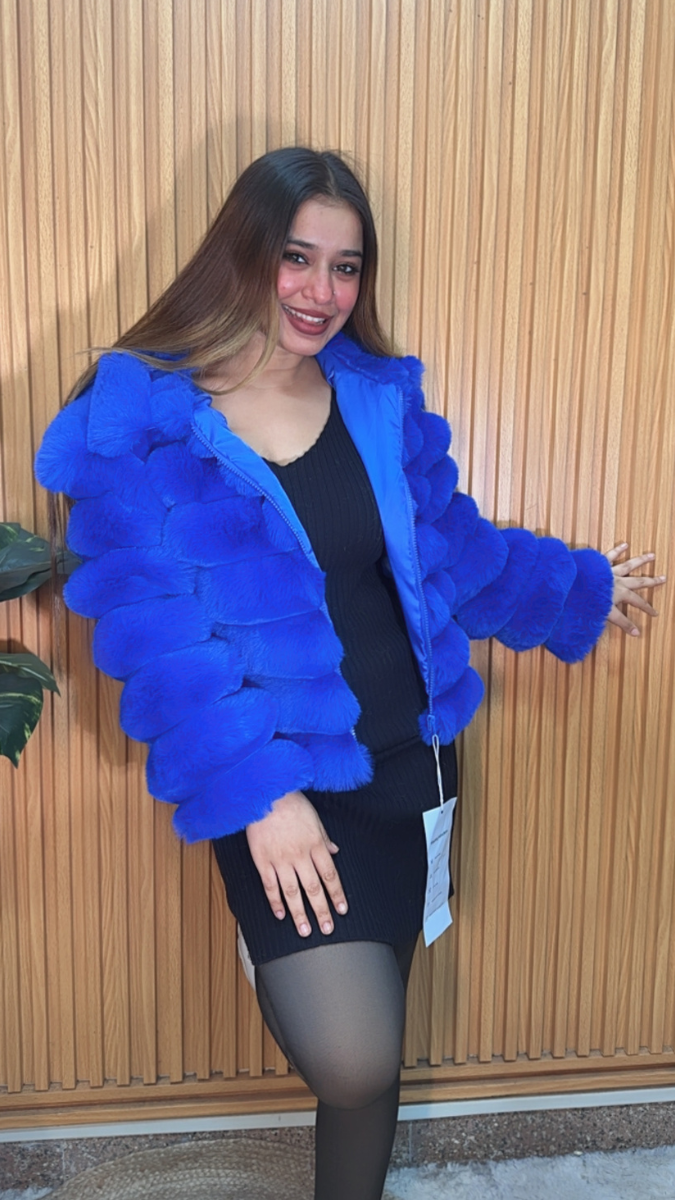 Stylish Fur Bubble Jacket FC2119
