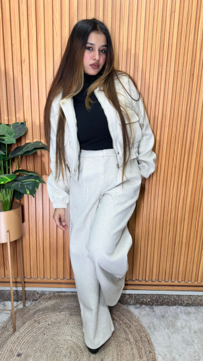 Stylish Round Neck Pocket Top And Pant FC2104