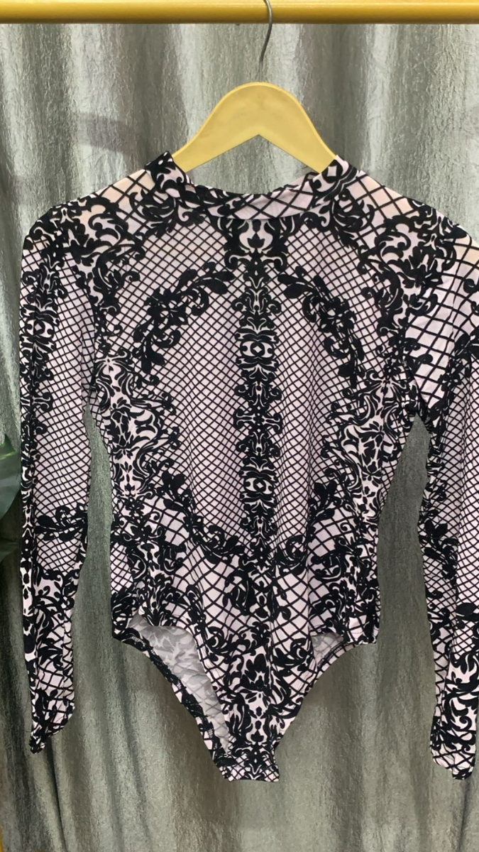 Stylish See Through Bodysuit FC2235