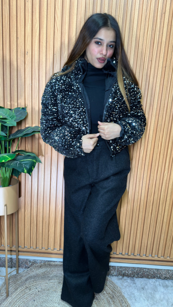 Stylish Sequin Jacket FC2105