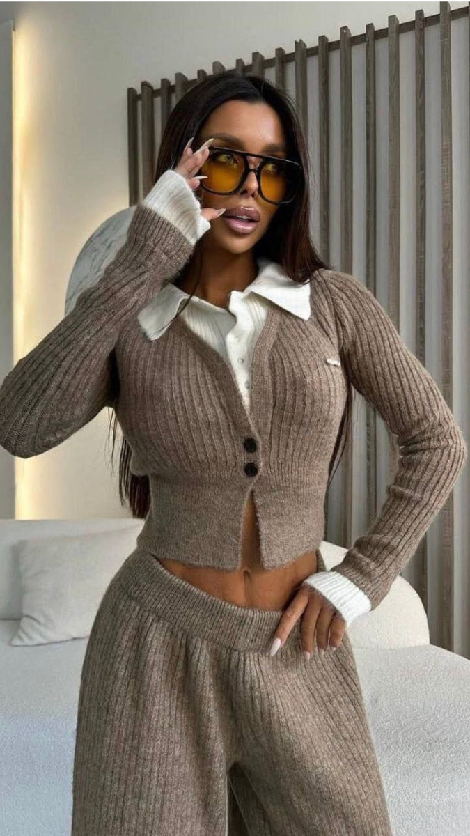 Stylish Top With Loose Pant Coord Set FC1994