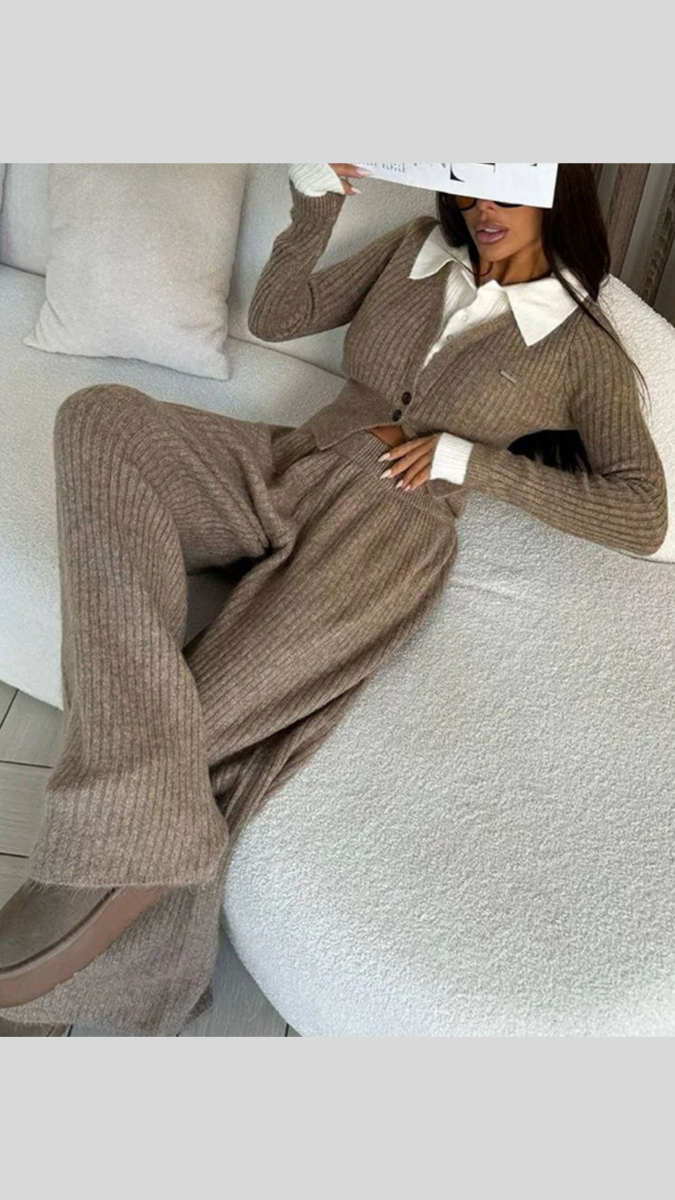 Stylish Top With Loose Pant Coord Set FC1994