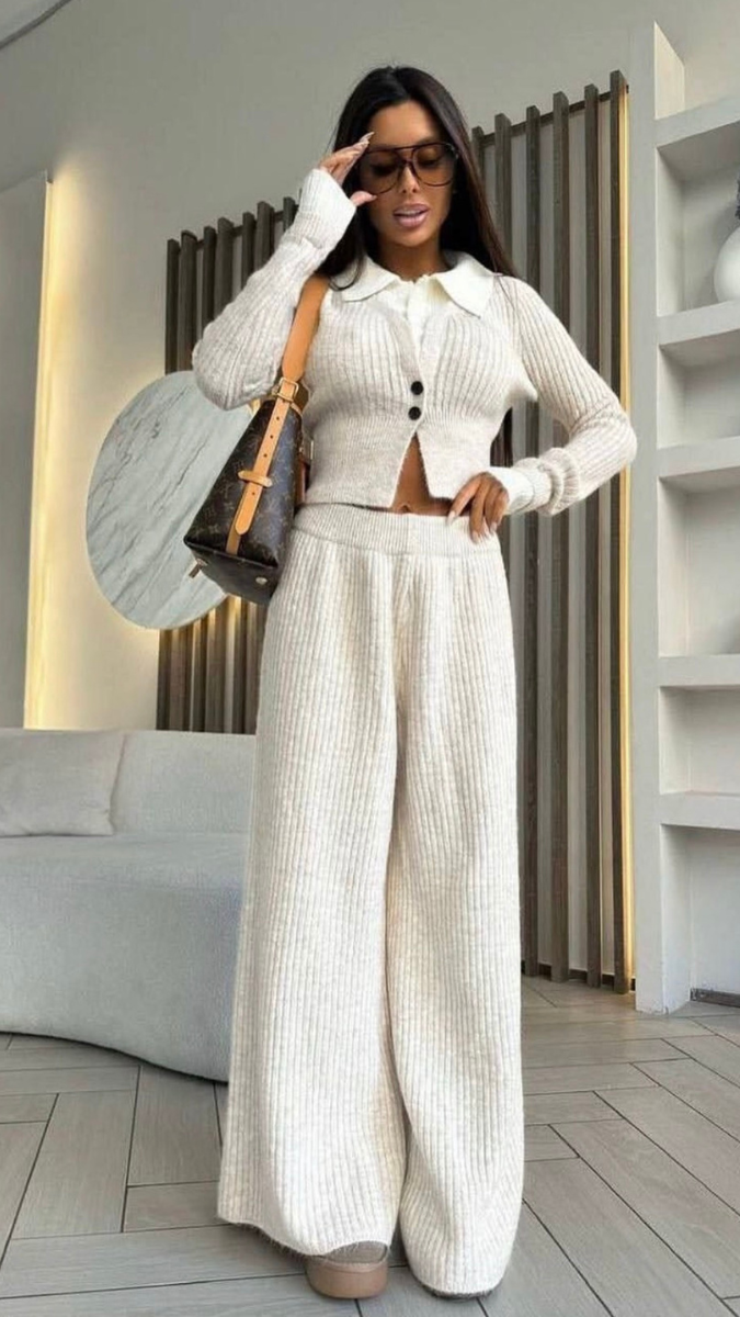 Stylish Top With Loose Pant Coord Set FC1994