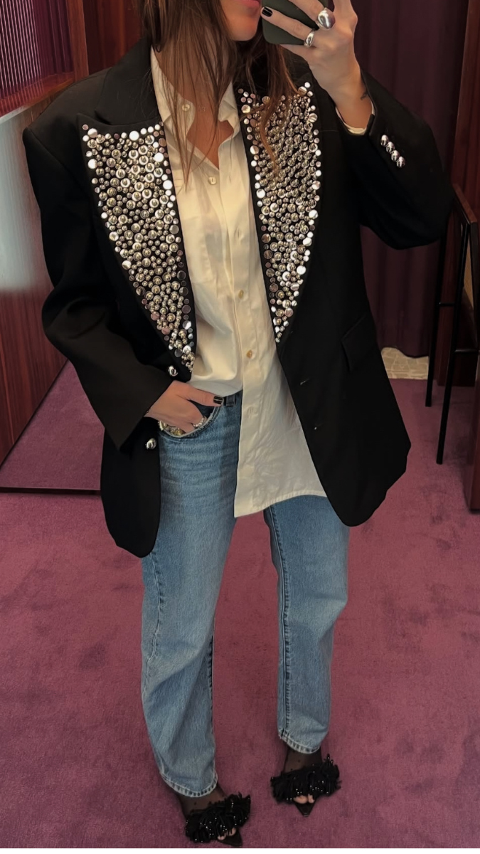 Stylish Blazer With Pockets FC1934