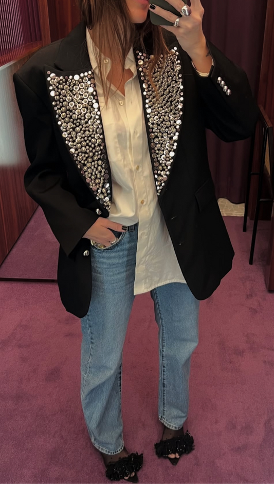 Stylish Blazer With Pockets FC1934
