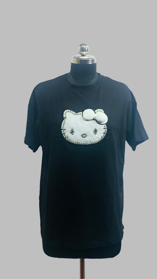 Teddy Bear With Rhinestone T- Shirt