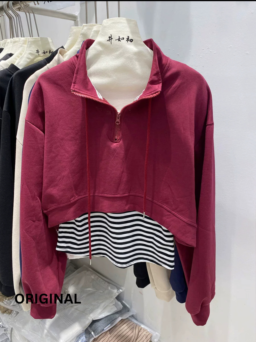 Top With Crop Jacket FC1446