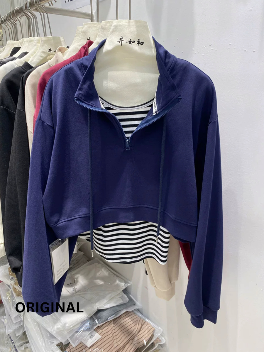 Top With Crop Jacket FC1446