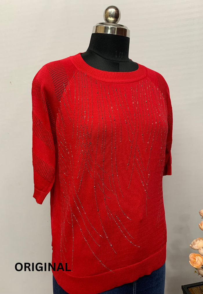 Trending Rhinestone Top