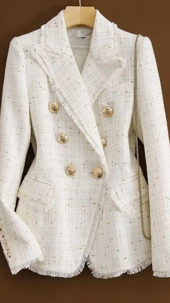 Tweed Blazer for Women FC1678