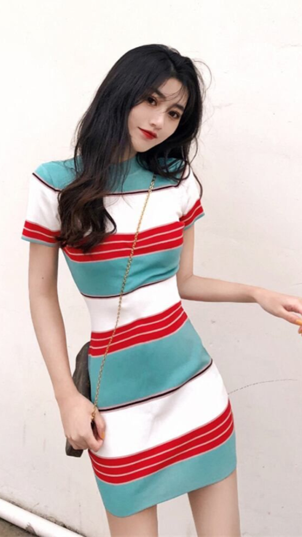  Strips Dress