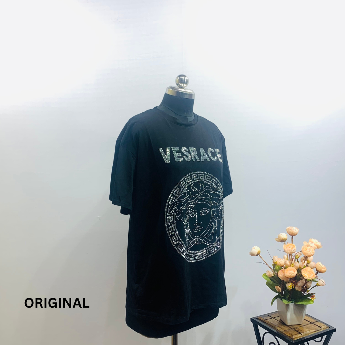 Vesrace Rhinestone T-Shirt