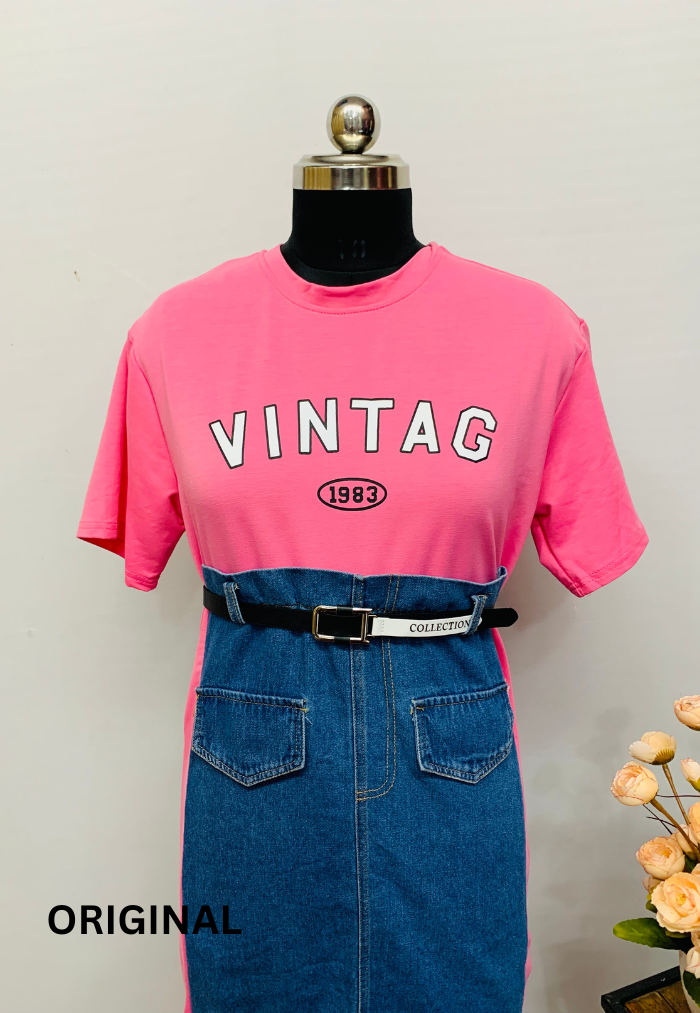 Vintage Denim Dress