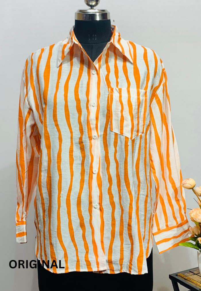 Wavy Stripe Shirt