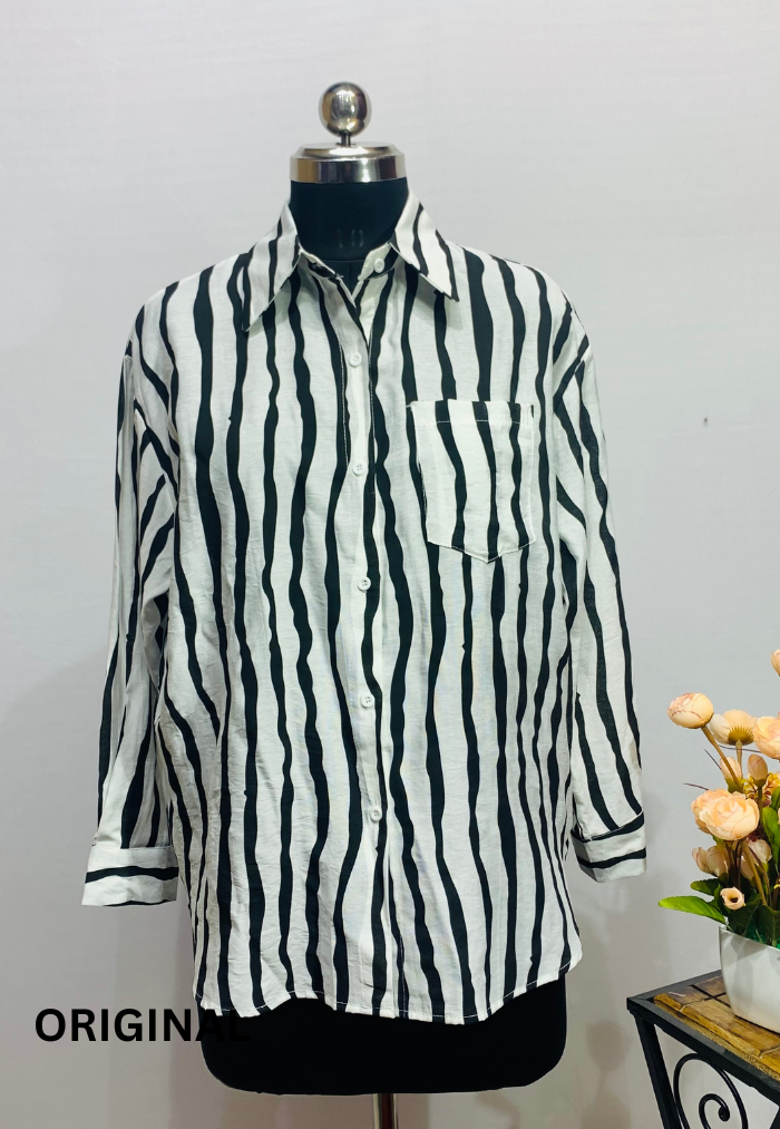 Wavy Stripe Shirt