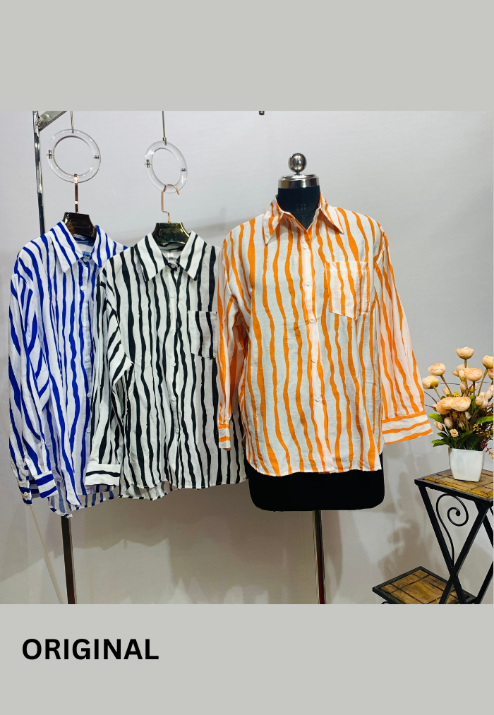 Wavy Stripe Shirt