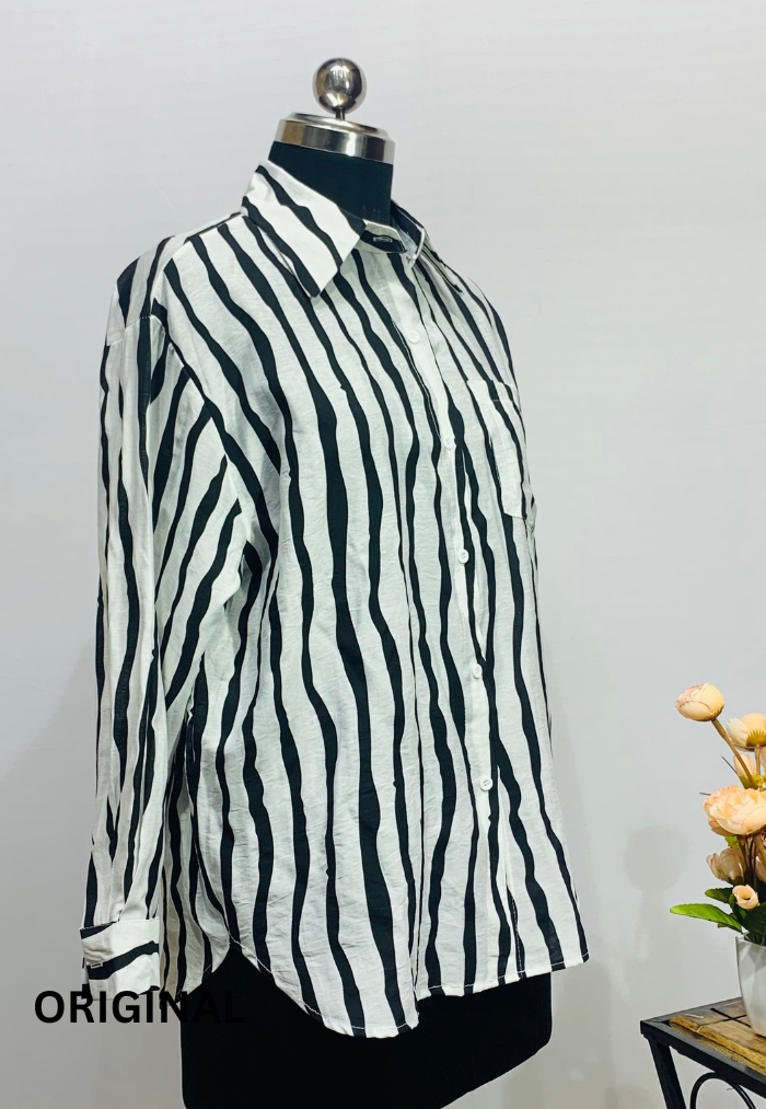 Wavy Stripe Shirt