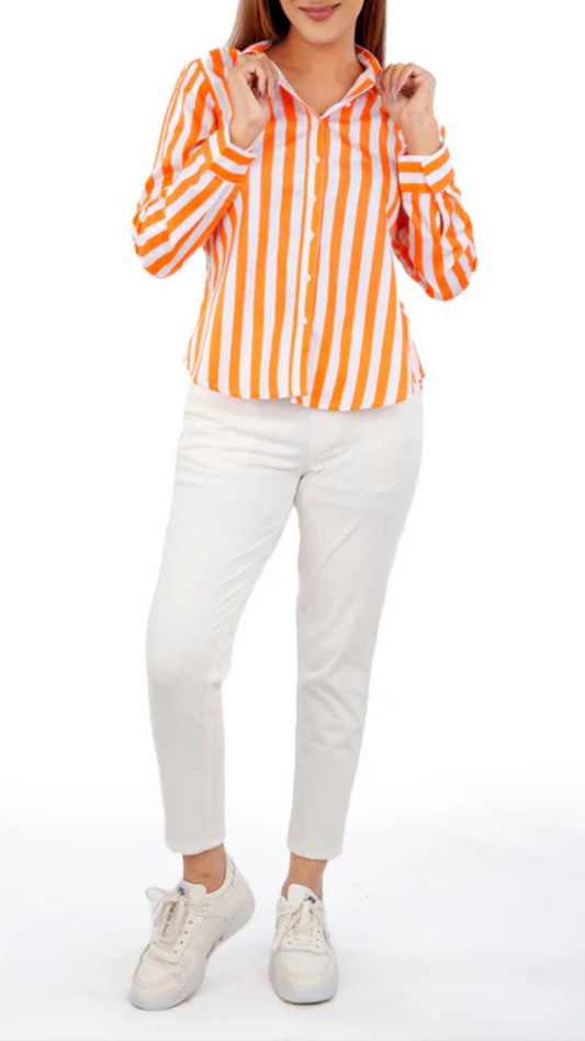 Wavy Stripe Shirt FC1106