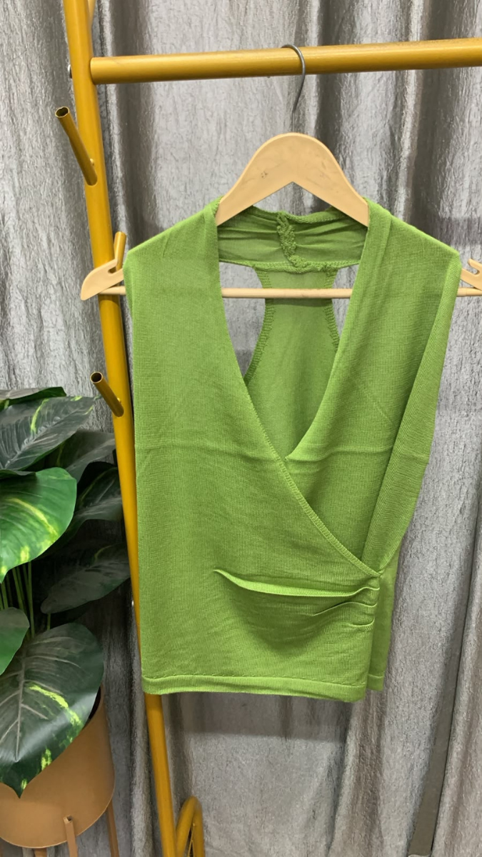 Wrap Sleeveless Tank Top FC2597