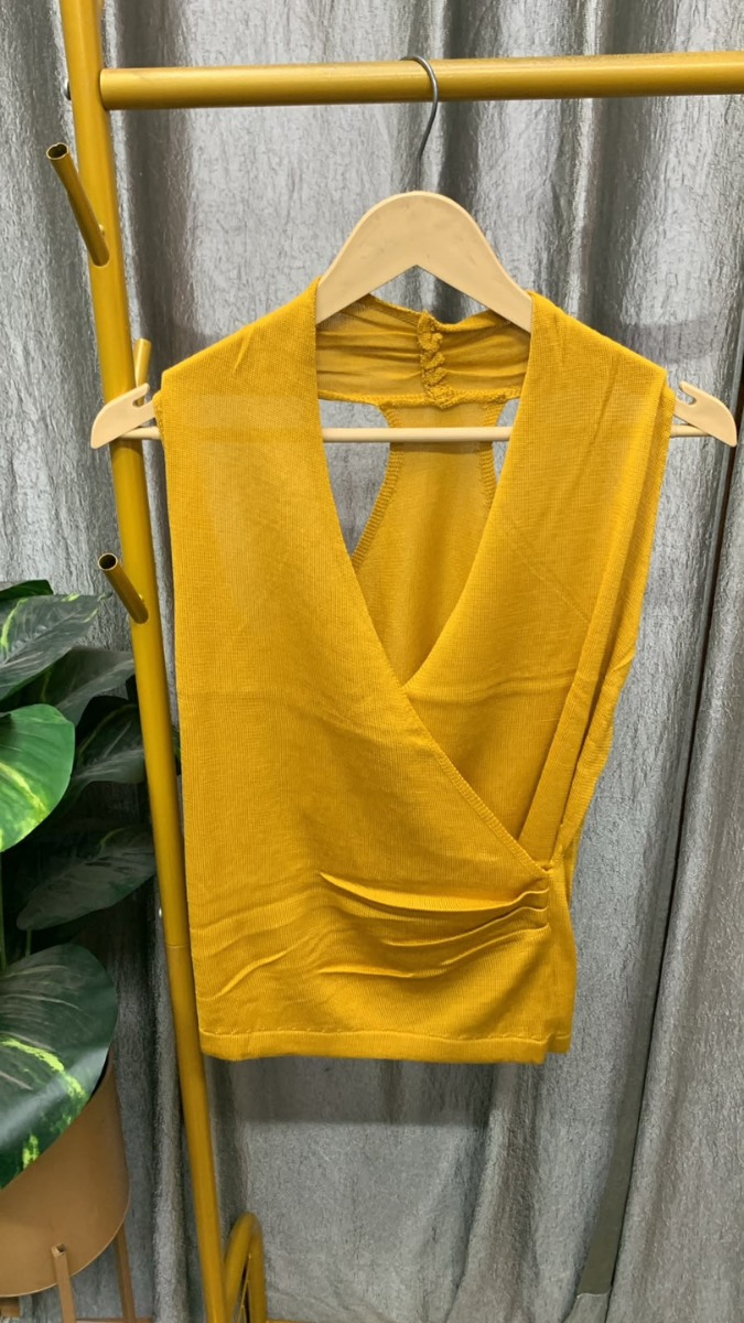 Wrap Sleeveless Tank Top FC2597