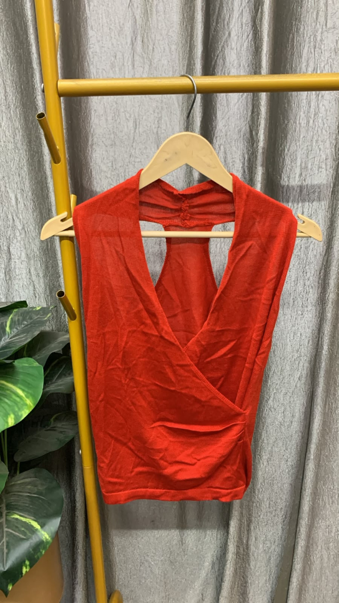 Wrap Sleeveless Tank Top FC2597